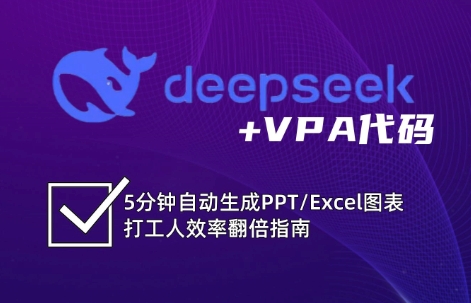 DeepSeek从入门到精通：解锁Excel和VBA高效办公新技能-微氪项目圈