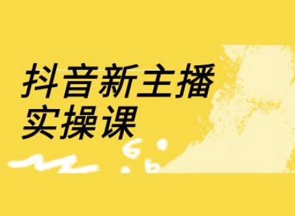 抖音新主播实操课，直播间流量运营线上实操课(18节)-微氪项目圈
