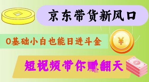 最新京东短视频带货代运营秘籍，轻松躺挣【揭秘】-微氪项目圈